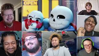 Sans and Papyrus Song Remastered  Undertale Rap by JT Music quotTo The Bonequot REACTION MASHUP2130 [upl. by Gladdie]