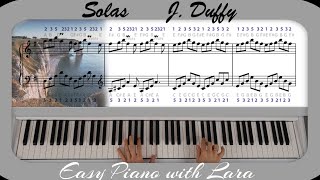 Solas JDuffy Piano Tutorial  Letter Notes [upl. by Annabela]