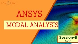 ANSYS Modal Analysis Part1 [upl. by Andrey]