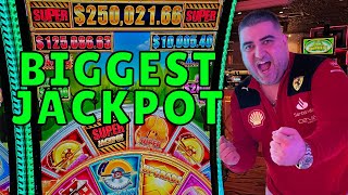 I Just Hit THE BIGGEST JACKPOT EVER In Las Vegas On Huff N Even More Puff [upl. by Suneya]