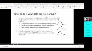 What to do if data is not normally distributed [upl. by Jacky]