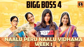 Naalu Peru Naalu Vidhama  Week 1  Bigg Boss Tamil Season 4  Its VG [upl. by Laen523]