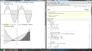 Mathematica Plot  Shading Area between graphs Filling [upl. by Anerev]