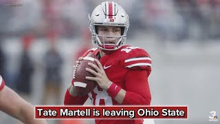 Ohio State QB Tate Martell announces transfer to Miami [upl. by Clementas537]