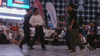 Hustle Kidz vs Venezuela Team  TOP 8  Freestyle Session Europe 2023 stance [upl. by Airdnazxela959]