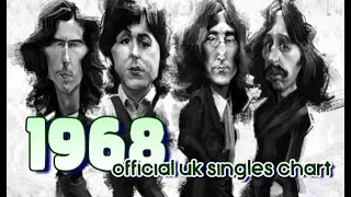 Top Songs of 1968  1s Official UK Singles Chart [upl. by Cerf]