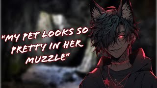 Sadistic Werewolf Muzzles You Yandere M4F ASMR RP Kidnapped TW Violence P2 [upl. by Kcin]