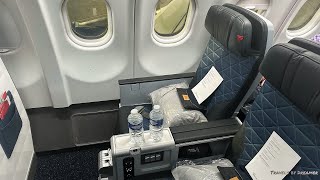 Flying Delta Premium Economy in 2025 [upl. by Ennayelhsa]