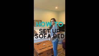 IKEA Backabro Sofa Bed How To Use [upl. by Derinna]