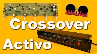 Divisor de frecuencias o crossover activo [upl. by Ho225]