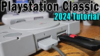 Add more games to your Playstation Classic  2024 Tutorial [upl. by Felita]