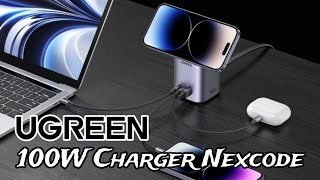 UGREEN 100W 2in1 GaN Desktop Charger  100W Charger Nexcode  TheAgusCTS [upl. by Bernardi830]