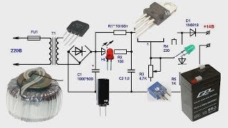 ДЕЛАЕМ ПРОСТОЕ ЗАРЯДНОЕ УСТРОЙСТВО ДЛЯ АКБ с авто выключением при полном заряде [upl. by Pigeon]