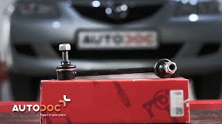 Hoe een stabilisatorstang vooraan vervangen op een MAZDA 6 HANDLEIDING  AUTODOC [upl. by Zumstein581]