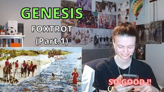 First listening to GENESIS  quotFOXTROTquot Part1 [upl. by Davey379]