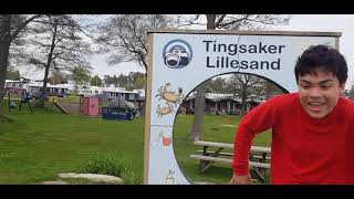 Sa Tingsaker Camping in Lillesand Norway [upl. by Destinee327]