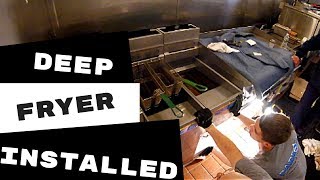 Pitco Deep Fryer Gas Line Changed [upl. by Idet672]