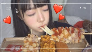 【ミョンランハットグ】 チーズハットグ食べようか🧀 【モッパン】 [upl. by Laverna]