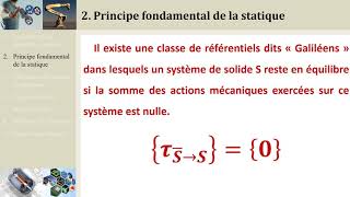 CI52 Principe fondamental de la statique PFS PCSIMPSIPTSI [upl. by Sharona]