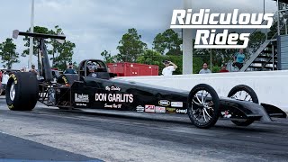 87YearOld Attempts 186mph Electric Dragster Record  RIDICULOUS RIDES [upl. by Leclair]