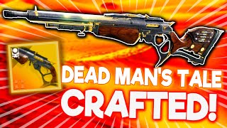 Get CRAFTED Dead Mans Tale  Destiny 2 Exotic Mission Rotator [upl. by Kire133]