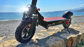 iScooter iX5 eScooter Review  Dual Suspension 800W 45kmh [upl. by Sivart]