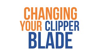 How To Change Your Clipper Blades [upl. by Nolly]