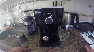 Prueba cafetera Philips Saecco Poemia [upl. by Voss507]