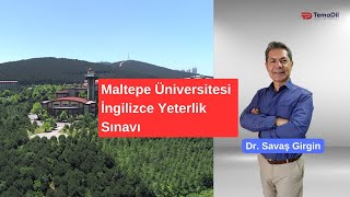 Maltepe Üniversitesi İngilizce Yeterlik Sınavı [upl. by Birgitta332]