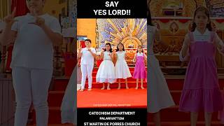 Say YES LORD with our 5th Std cuties 🥰🫶 [upl. by Adamina]