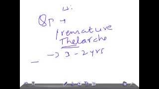 QUICK PEDIATRICS Premature Thelarche [upl. by Iemaj]