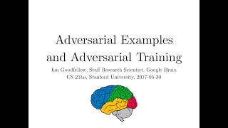 Lecture 16  Adversarial Examples and Adversarial Training [upl. by Paule]