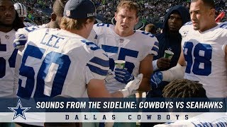 Sounds from the Sideline Dallas Cowboys vs Seattle Seahawks  Dallas Cowboys 2018 [upl. by Micki]