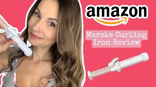 AMAZON Cordless Curling Iron Demonstration and Review [upl. by Anidene]