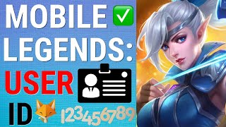 How To Find Mobile Legends Account ID [upl. by Iamhaj]