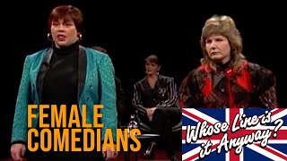 Rare Whose Line episode with 3 women Sandi Toksvig Josie Lawrence Dinelda Williams  S03E06 [upl. by Akema611]