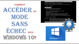 Comment accéder au mode sans échec sous Windows 10 [upl. by Llerdnek]