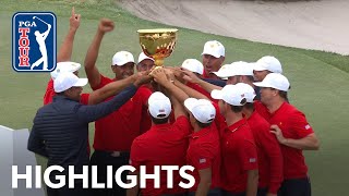 Team US win the Presidents Cup  Day 4  Presidents Cup 2019 [upl. by Higginson469]