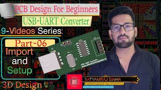 An Intro to KiCad 7  Part 6 How to Add 3DModel of Components in KiCad pcb pcbuild electronics [upl. by Gerianne]