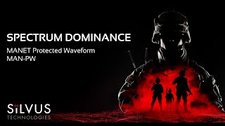 Spectrum Dominance  Core Feature Set MANET Protected Waveform MANPW [upl. by Erdried615]