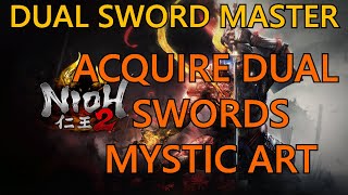 Nioh 2 Dual Sword Master Trophy Guide [upl. by Yzzo920]