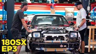 180SX  DREAM BUILD EP3 [upl. by Deys]