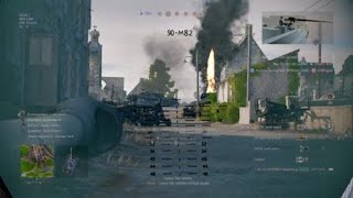 M26 vs 2 M10 Ersatz Enlisted tank battle moment [upl. by Down]