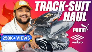 🔥 5 Best TrackSuits For Men Haul 2022 🔥  Winter Tracksuit  PUMA UMBRO CHKOKKO  ONE CHANCE [upl. by Li]