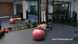 Top 10 Swiss Ball Exercises Build Strong CoreampFull Body Strength [upl. by Ariahay899]