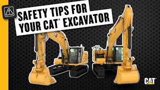 Safety Tips for Your Cat® Excavator [upl. by Wilkie944]