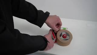 Loading a Hand Held Tape Dispenser [upl. by Lardner]