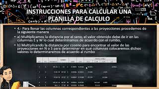 93 Instrucciones para calcular planilla de calculo parte 1 [upl. by Karl]