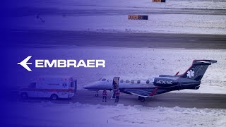 Experience the Phenom 300MED  Embraer Executive Jets [upl. by Pomfrey370]