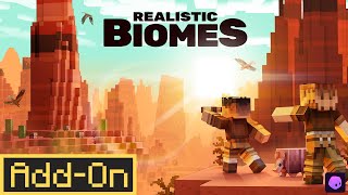 Realistic Biomes AddOn Official Trailer [upl. by Aimahc979]